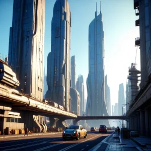 Futuristic Renewal Dawn